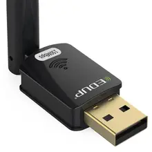 EDUP usb wifi адаптер 150 Мбит/с высоким коэффициентом усиления 6dbi wifi антенна 802.11n usb Wi-Fi приемник Ethernet Сетевая карта