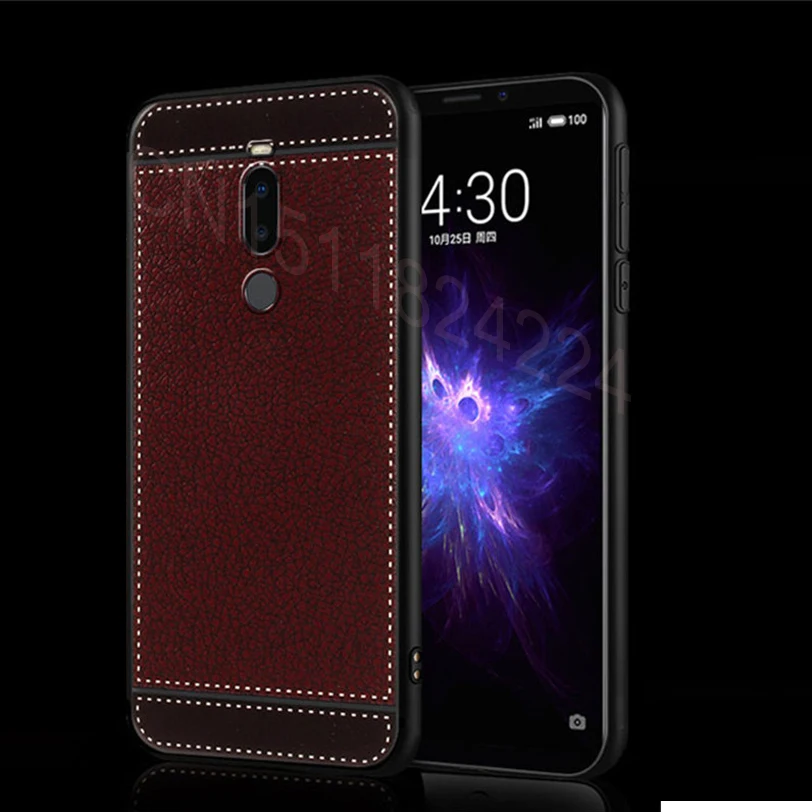 Чехлы из ТПУ для Meizu M6T 16 чехол телефона Pro 7 6 plus кожаный V8 M3 M5 M6 Note мягкий задней