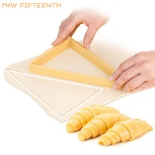 Инструменты для выпечки кондитерских изделий, пластиковый нож для Круассанов, форма для Круассанов, машина для приготовления Круассанов, хлебная линия, форма для теста, лист, кухонные гаджеты 267