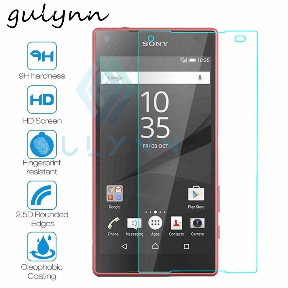 Премиум Защита экрана для SONY Xperia XA2 XA1 Ultra XZ2 XZ1 X Compact L1 L2 Закаленное стекло Защитная