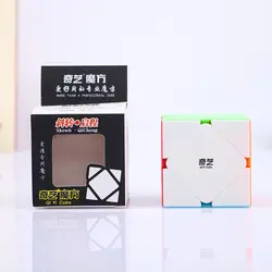 Qiyi QiCheng волшебный куб красный скоростной кубик без наклеек волшебный куб пазл игрушки для детей (версия QiCheng)