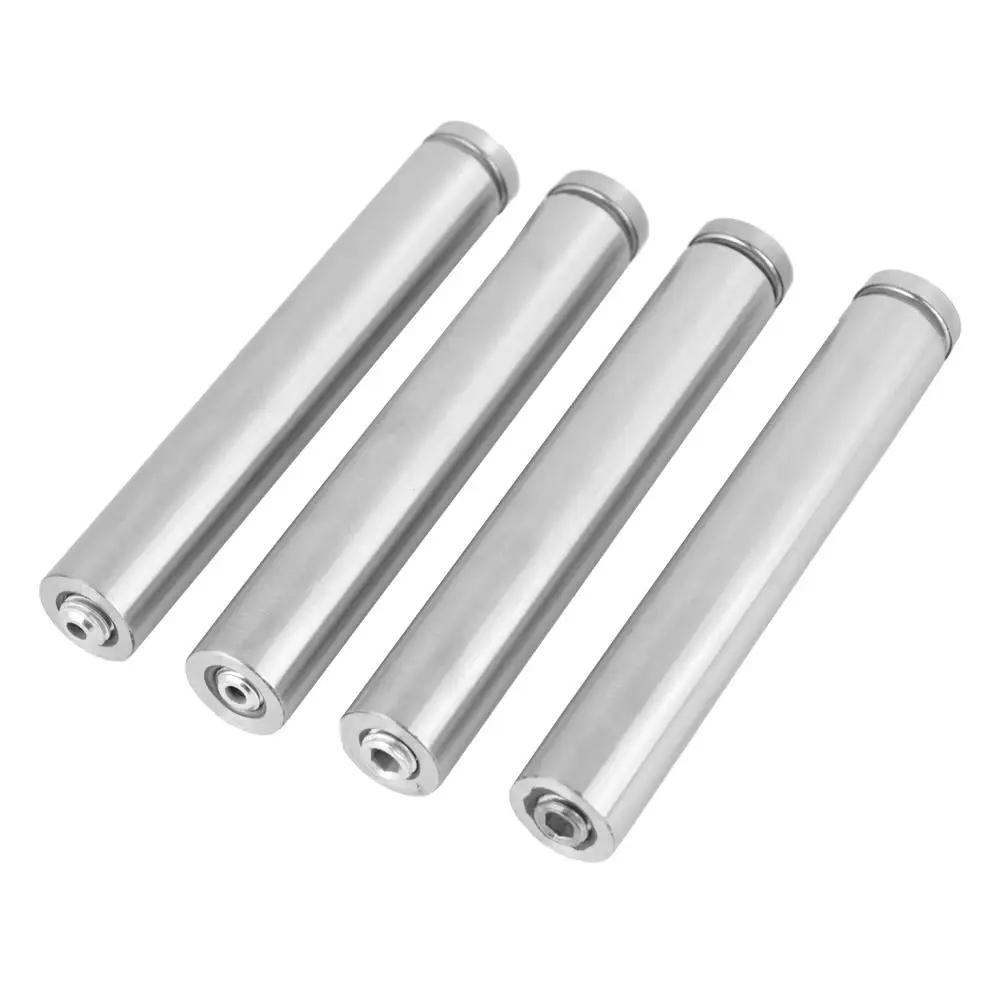 

4Pcs/Set Hollow Glass Fixing Standoff Stainless Steel Advertise Fixing Pins Glass Standoff Mounting Bolts High Quality