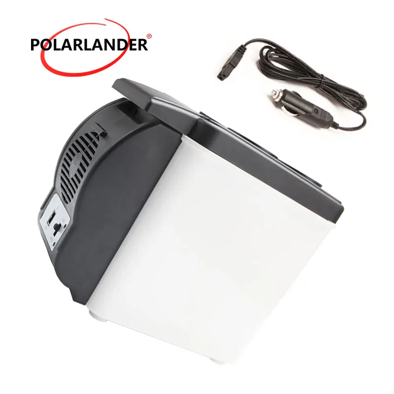 #^Special Price Portable Car Refrigerator Cooler Freezer Warmer 48W 12V 6L ABS Mini Travel home Auto Fridge Double Use