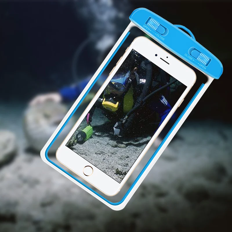 Универсальный чехол 6 0 дюйма водонепроницаемый для телефона iPhone 7 8 5