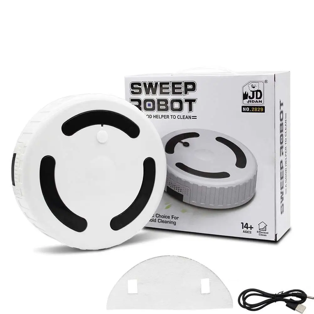 

Electric Sweep Robot Automatic Cleaner Robot Vacuum Cleaner USB Rechargeable Household Cleaning Mop