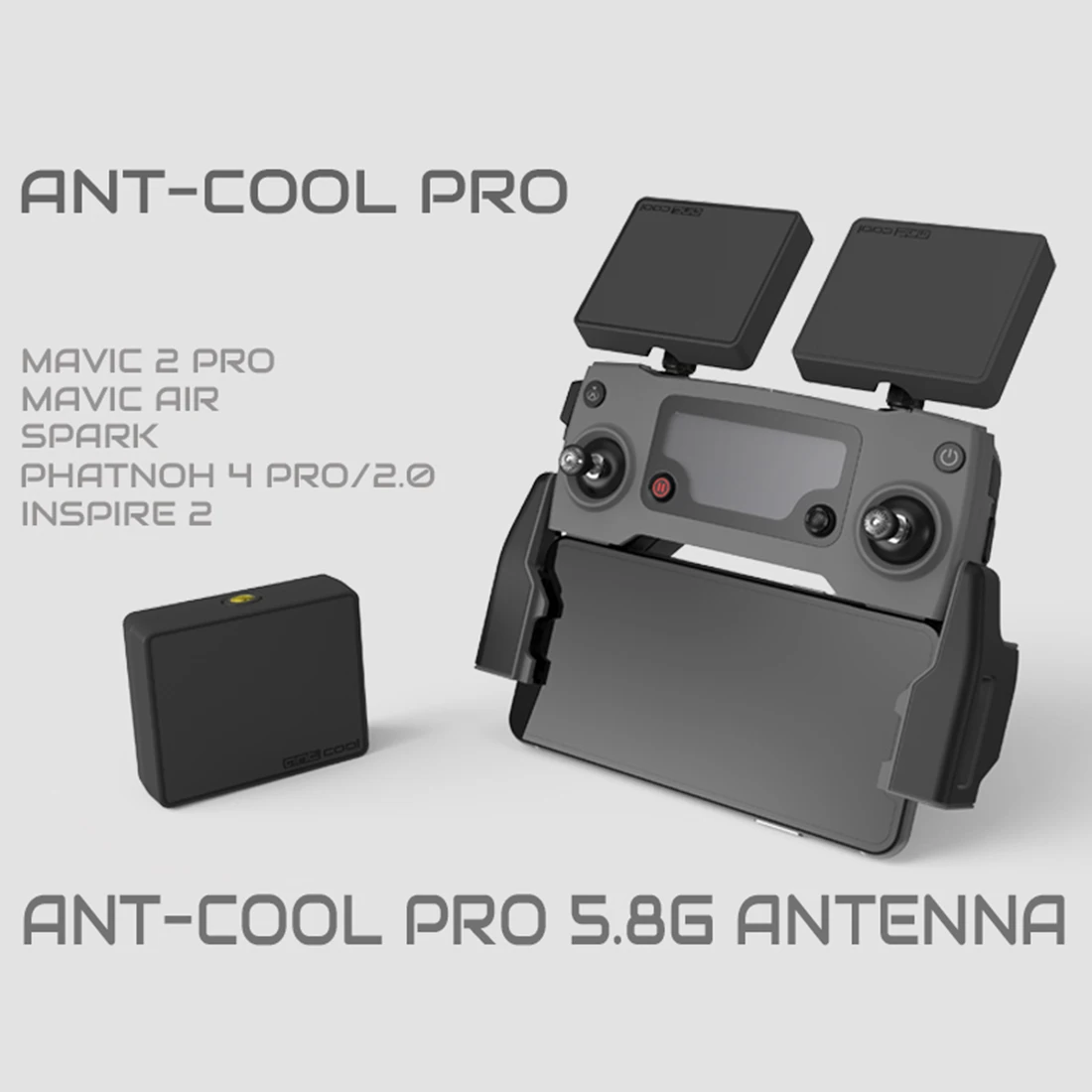 

17BDi Gain Modified Antenna Range Extender 5.8G Anti-interference for DJI Mavic 2/Mavic Air/Mavic Pro/spark Remote Control