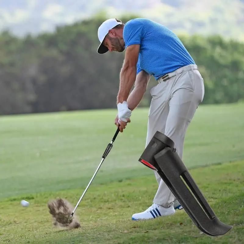 المحمولة البلاستيك مضرب الدعامة Kickstand عض على نادي الغولف إسفين حامل حامل الرياضية التدريب التبعي مضرب الغولف الغولف لعبة