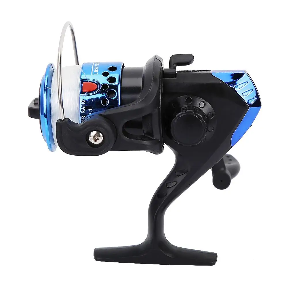 Portable Winter Ice Fishing Reel Wheel with Wire Cup Folding Rocker Arm Outdoor Casting Tackle Accessories | Спорт и развлечения