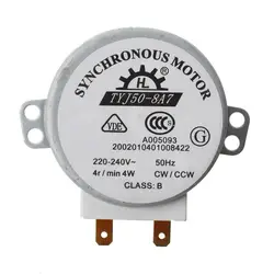 Мини-синхронный двигатель для духовки miniwave AC 220-240 V 4 W 4 RPM