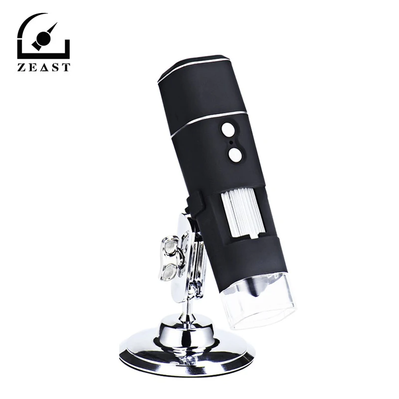 

ZEAST 50-1000 Times WIFI Digital Microscope Cell Phone Microscope Cultural Relic Identification Jewelry Durable