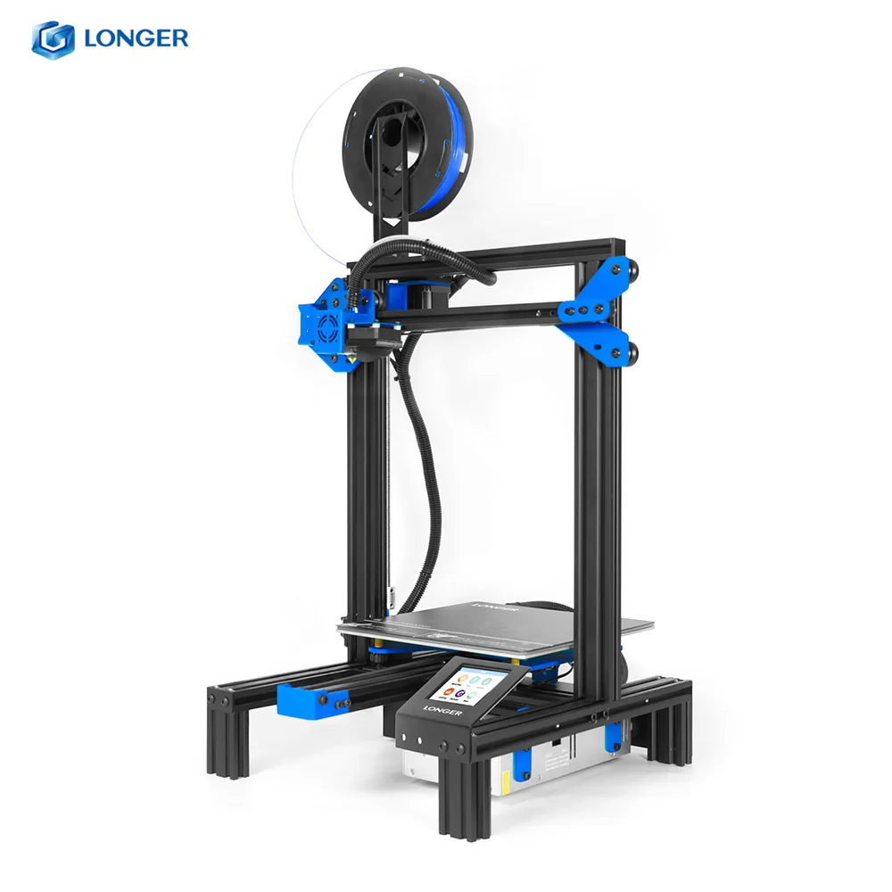 

High-precision FDM 3D Printer DIY Self-assembly 220 * 220 * 250mm Print Size Supports Resume Printing with 2.8 Inch Touchscreen
