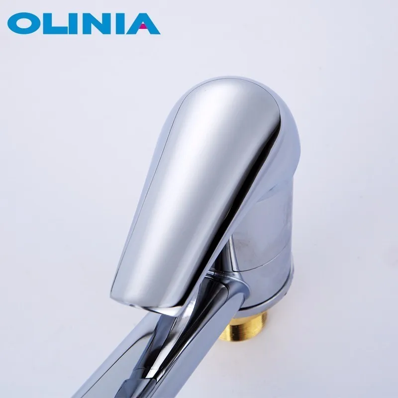Olinia Kitchen Faucet Deck Mounted Mixer Tap 360 Degree Rotation Deck Mounted Mixer Tap Sink Faucet Torneira Cozinha OL7194 Olinia Kitchen Faucet Deck Mounted Mixer Tap 360 Degree Rotation Deck Mounted Mixer Tap Sink Faucet Torneira Cozinha OL7194