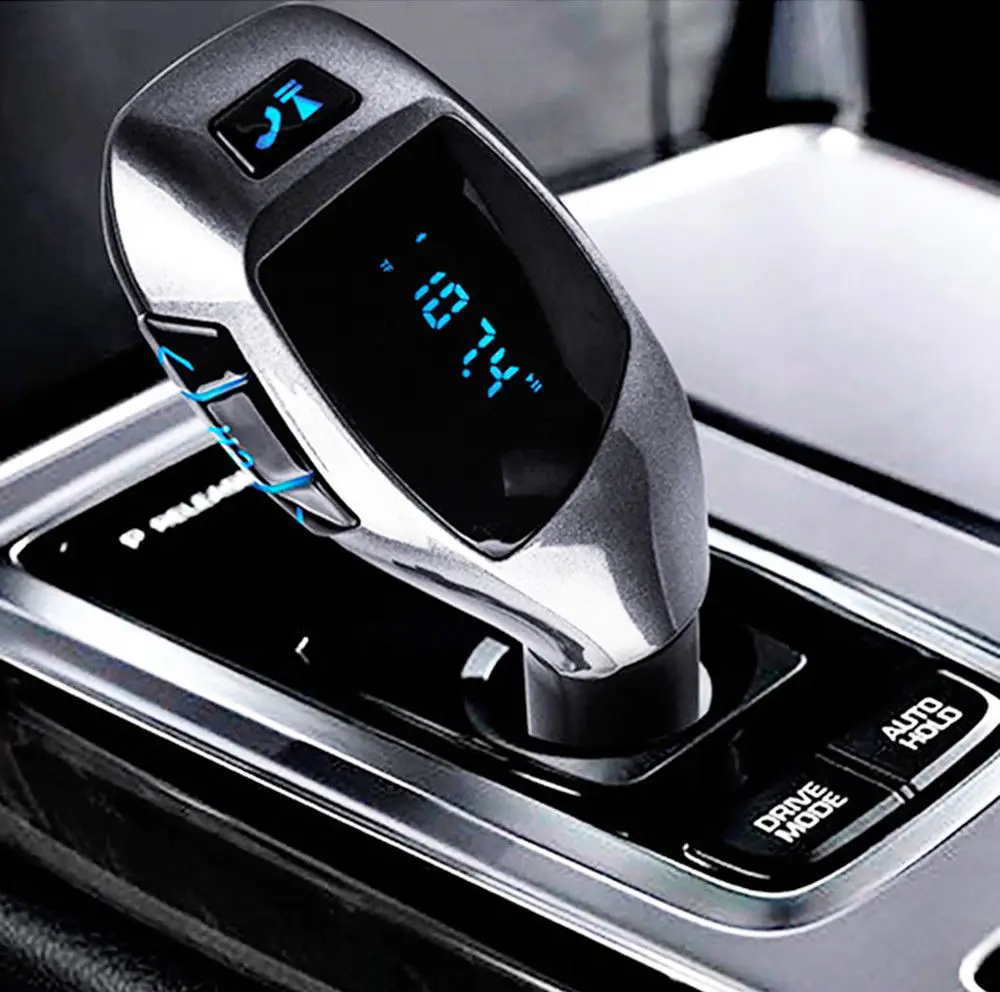 X5 Беспроводной автомобильный Bluetooth FM-передатчик MP3 радио адаптер зарядное