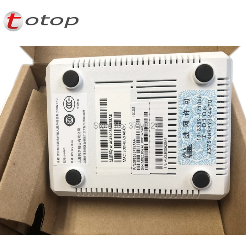30 шт в упаковке новая марка I 010G GPON ONU ONT 1GE Порты и разъёмы оптическое сетевое