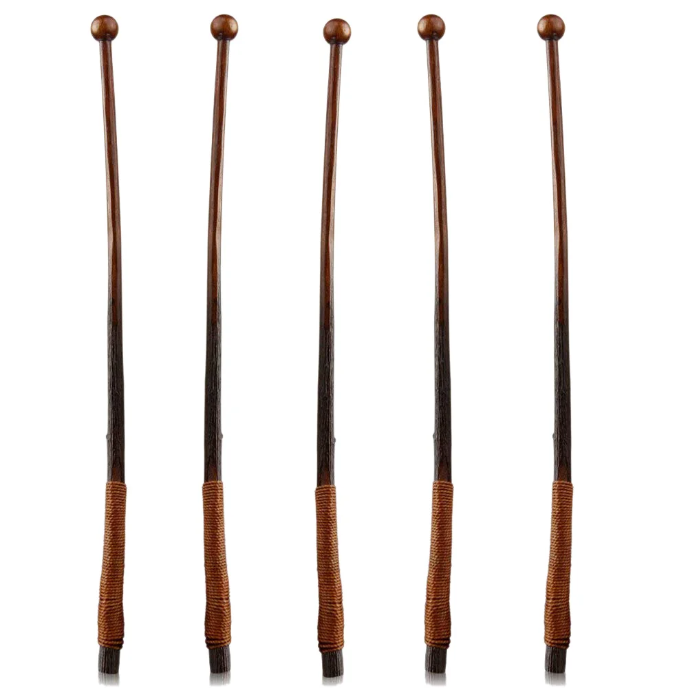 

Wooden 4 Pieces Style Natural Wood Long Handle Spoons for Soup Cooking Stirrer Kitchen Tools Utensils Coffee Sticks