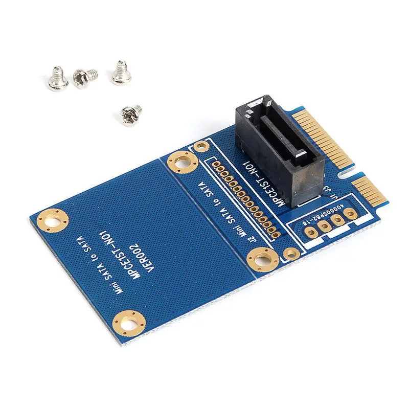 Msata Mini Pci E Sata Ssd слот для 7 Pin Hdd адаптер конвертации карт|Платы расширения| |