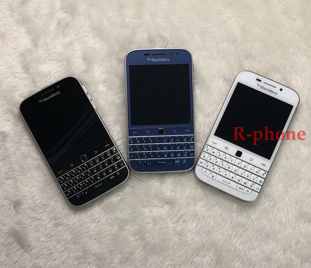 Разблокированный BlackBerry Classic Q20 16G rom 3," BlackBerry Q20 8MP 4G wifi Восстановленный телефон