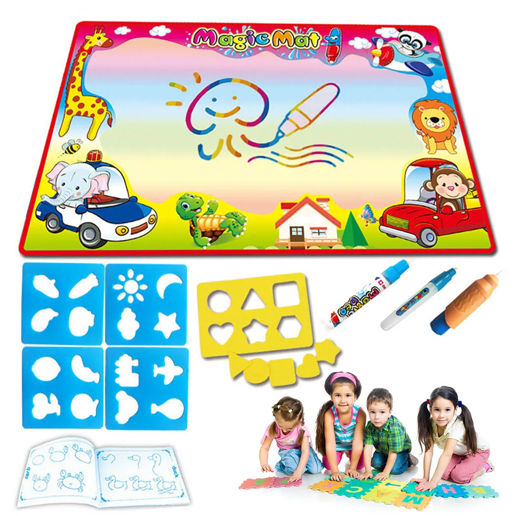 

Drawing Mat Creative Educational Reusable Doodle Mat Magic Canvas Painting Mat for Kid
