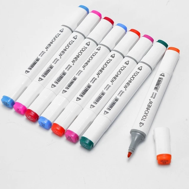 Art Marker Pen Alcohol Markers  Alcohol Markers Sketch Marker - 24/60  Color Double - Aliexpress