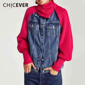 

CHICEVER Winter Knitted Scarf For Women Pullovers More Wear Keep Warm Shoulder With Sleeves Women's Scarfs Fashion Casual 2020