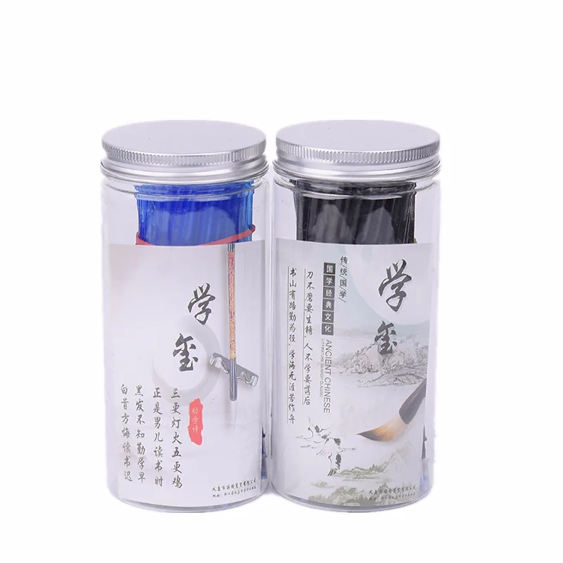 

Climemo Brand Chinese Landscape Style 100Pcs/box Blue/Black Ink Erasable Gel Refill Full Needle,High Capacity,