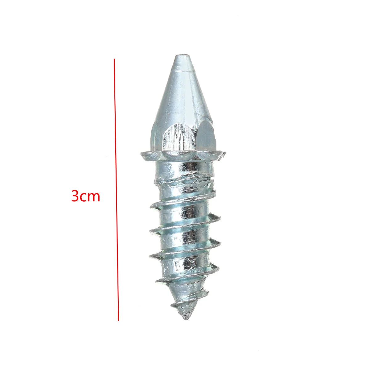 Audew 50/100/250 шт. Стад резьбовой 3-х см противоскользящие винт, Шпилька колеса снег Шины Шипы отделкой для авто автомобиль внедорожник ATV аксессуары