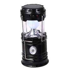 Светодиодный солнечный светильник портативный фонарь светодиодный Солнечный/Ac перезаряжаемый вручение ночной Светильник походный фонарь наружный светильник ing