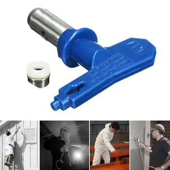 

Blue Series 6 Airbrush Nozzle For Painting Airless Paint Spray G un Tip Powder Coating Portable Paint Sprayers auto repair tool