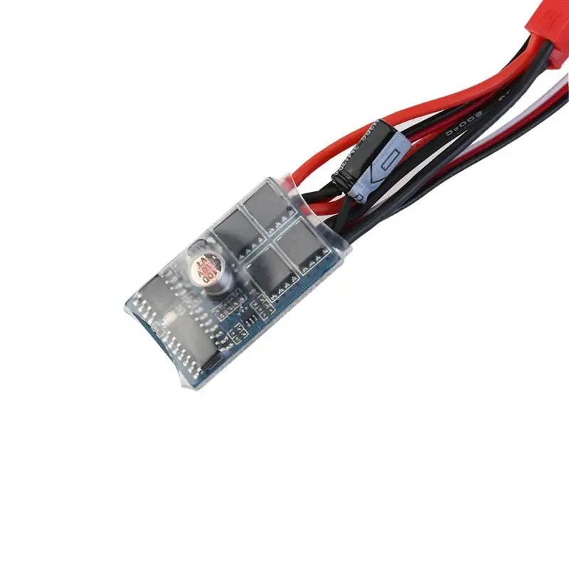 RC ESC 10A щеточный контроллер скорости двигателя для автомобиля лодки без тормоза и