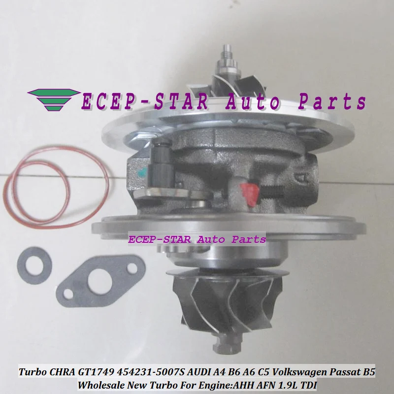 Турбокомпрессор турбо CHRA картридж GT1749 454231 5007S для AUDI A4 B6 A6 C5 Volkswagen VW Passat B5 AHH AFN 1.9L