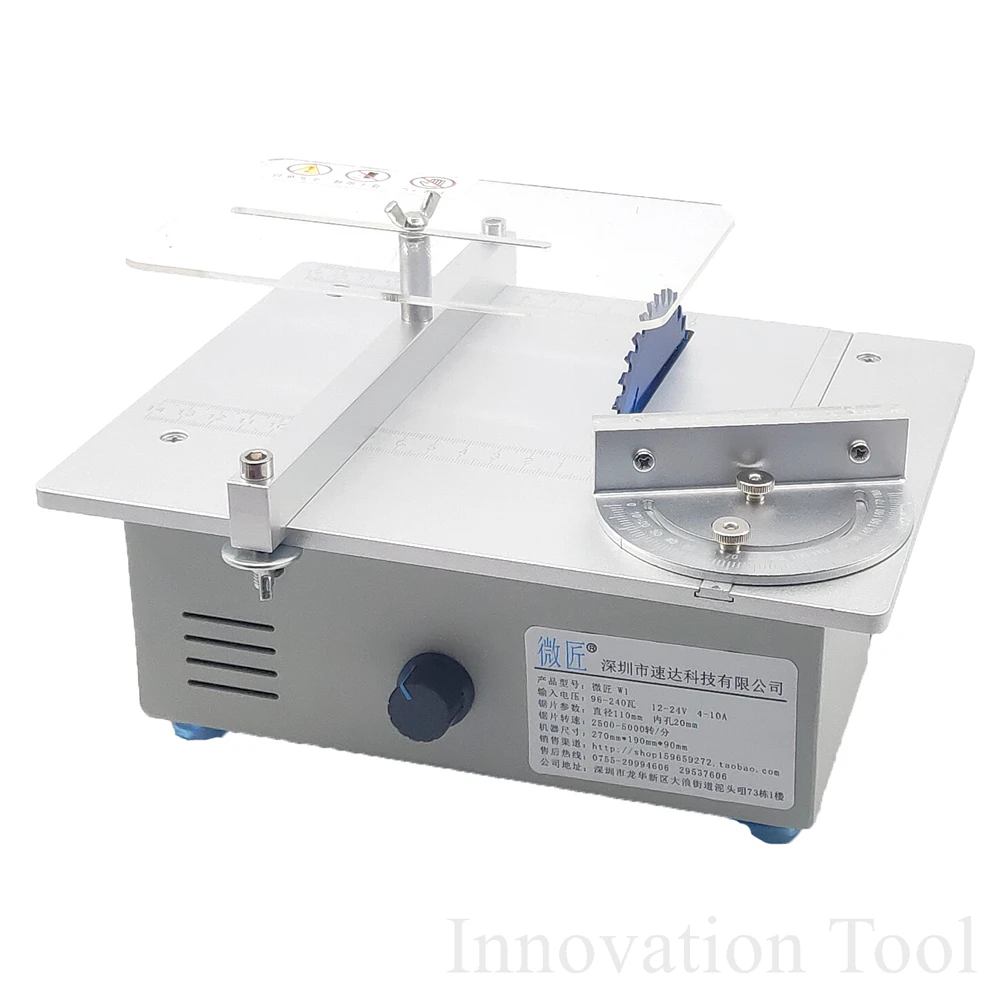 Multifunction Mini Table Saw Woodworking Bench Saw B10 Drill Chuck DIY Electric Polisher Grinder