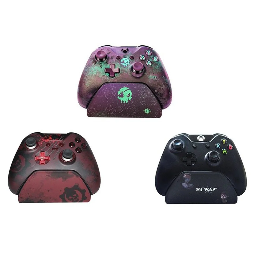 

Game Accessories Game Controller Stand Holder Handle Base Fashion Printed ABS Stable Bracket Gamepad Bracket For Xbox One #1212