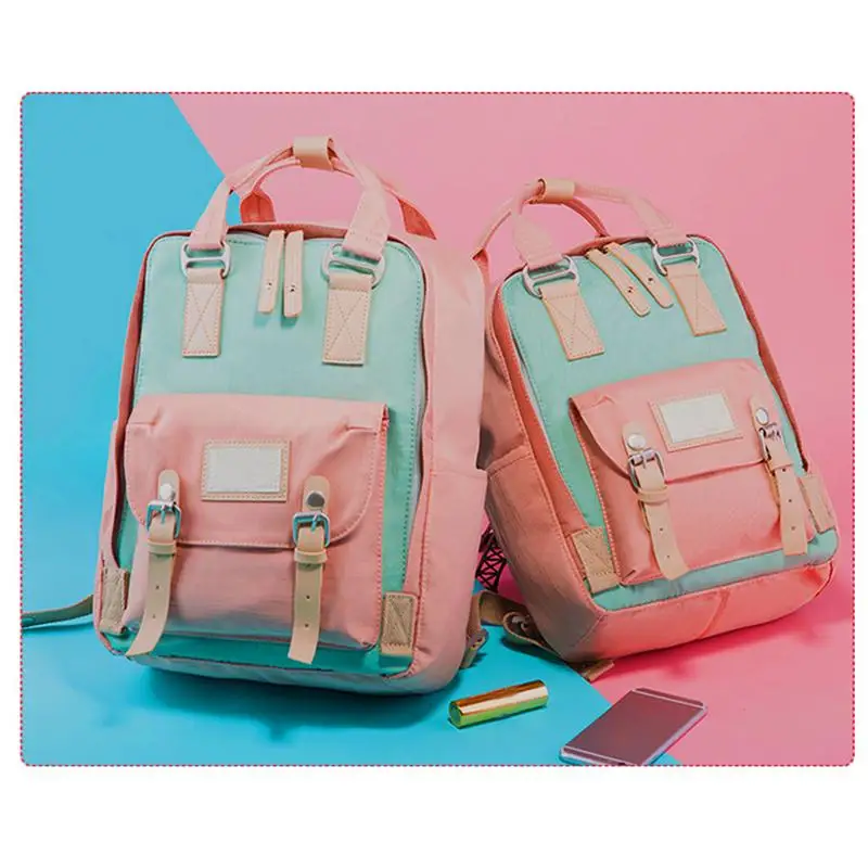 

Harajuku High School College Student New Backpack Campus Backpack School Functional Travel Waterproof Backpack For Female