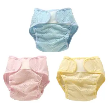 

Baby Cotton Training Pants Panties Baby Diapers Reusable Cloth Diaper Nappies Washable Infants Children Underwear Nappy Changing