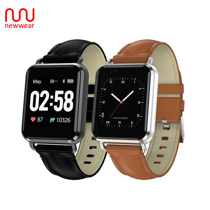 Newwear Q13 умные часы для мужчин ECG + PPG кровяное давление Пульс 1 3 'пользовательский