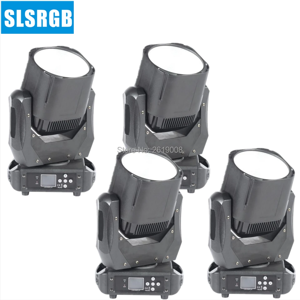 

Discount Price 4 x 150W RGB 3IN1 COB LED Wash Moving Head Light DMX Stage Lighting DJ Party Lights 1 Year Warranty CE ROHS