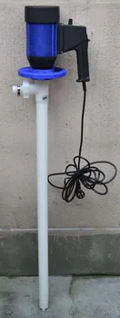 

130l/min 220v50/60hz Electric Barrel Pump Chemical Hand Oil Pump (PVDF)