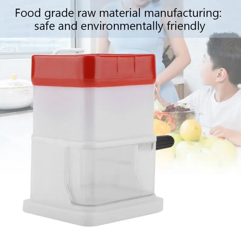 

Multifunction Handle Vegetable Crusher Manual Portable Fruit slush Maker DIY Home Smoothie Meat Block Making Machine