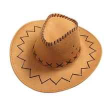 Западная ковбойская шляпа модная, Классическая, «унисекс» солнцезащитный козырек Ковбойская шапка туристическая шляпа для приготовления пищи на воздухе походы, рыбалка, пеший туризм