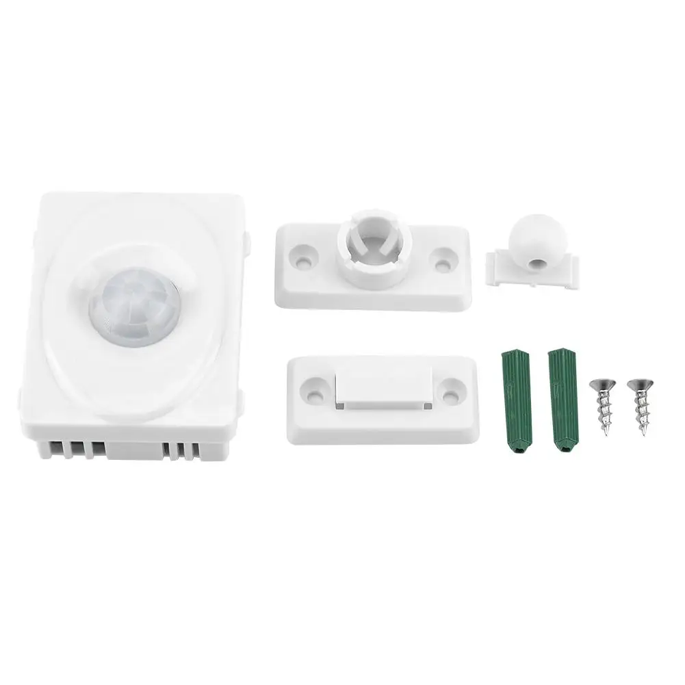 

LED Infrared Sensor Human Body Induction Sensor Switch AC 220V Adjustable Automatic For Corridor Warehouse Balcony Corridor