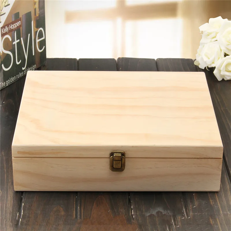 68 Slots Essential Oil Bottle Storage Box Wooden Aromatherapy Bottles Storage Organizer Jewelry Treasure Case