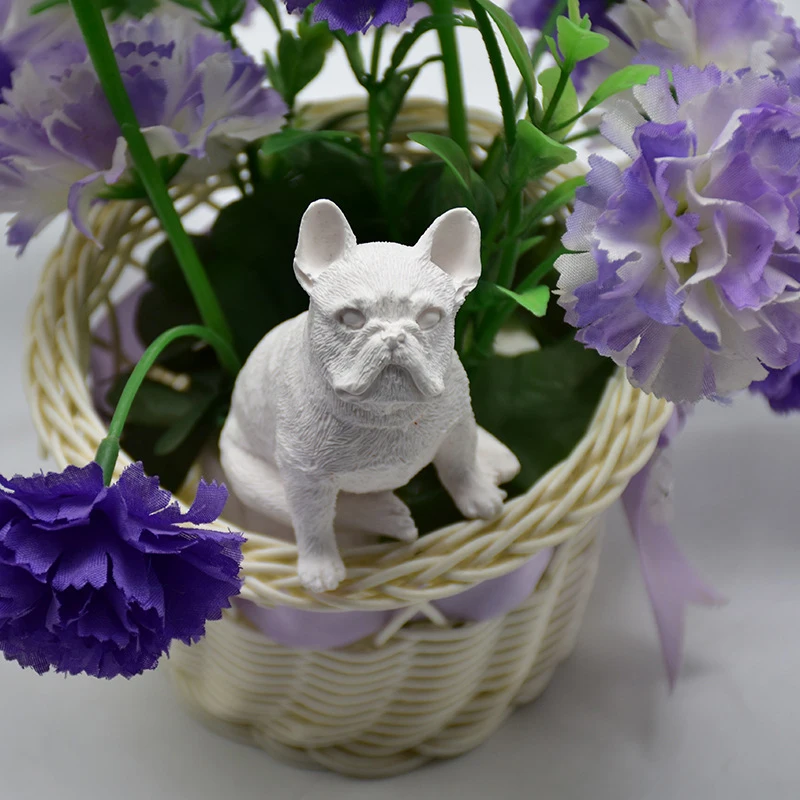 3D Dog Design Silicone Soap Mold Candle Food Grade Chocolate Molds For Making | Дом и сад