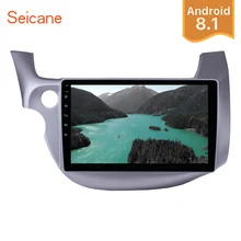 Seicane 2Din Android 8,1 10," GPS автомобильный радиоприёмник стерео для 2007 2008 2009 2010 2011 2012 2013 Honda Fit мультимедийный плеер головное устройство