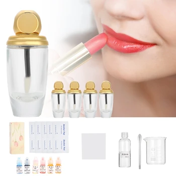 

Plastic Lipstick Lip Glaze Mould for DIY Filling Lip Balm Mold Set Kit s