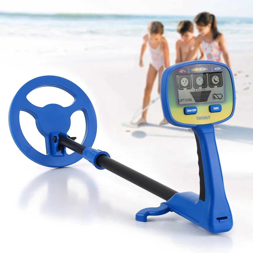 

Adjustable length Underground Metal Detector Sale Metal Detectors Children Lightweight Gold Finder With Waterproof Search Coil
