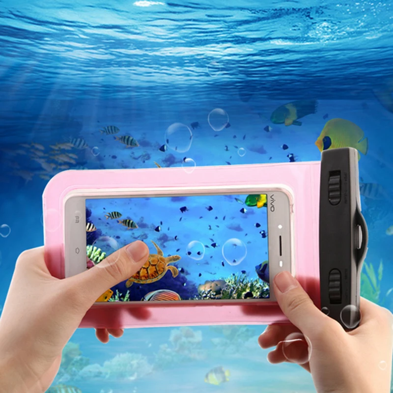 6 цветов Водонепроницаемый мобильный телефон сумки подводное плавание фото сухой Чехол дайвинг дрейфующих рыбалка кемпинг