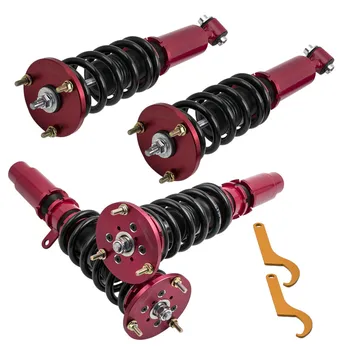 

for BMW 5 Series E60 Coilovers Shock Absorber Struts Coilover Suspension Coil Springs red