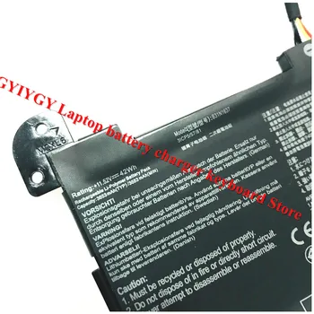 

11.55V 42Wh 3727mAh B31N1637 3ICP5/57/78 Compatible Laptop Battery FOR Asus Series Notebook S510UA S510UR VivoBook 15 X510UF X5