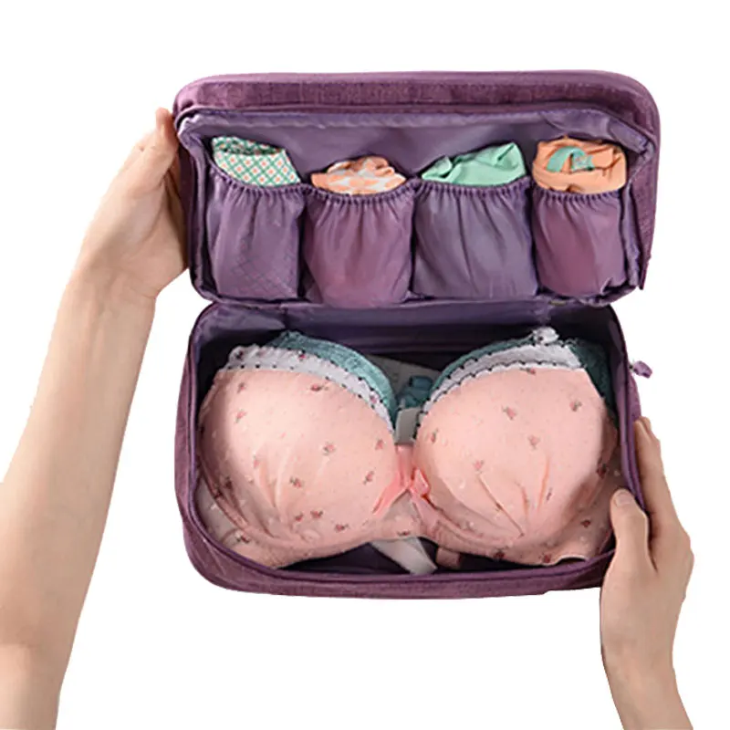 

Newest Travel Functional Lady Bra and Underwear Organizer Bag 2018 Travel Accessories Pouch