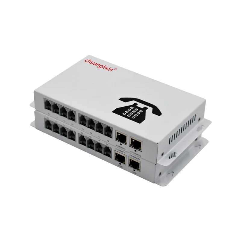 Chuanglixin 8 Ch PCM телефонный волоконно оптический медиаконвертер с 2 портами Ethernet FC